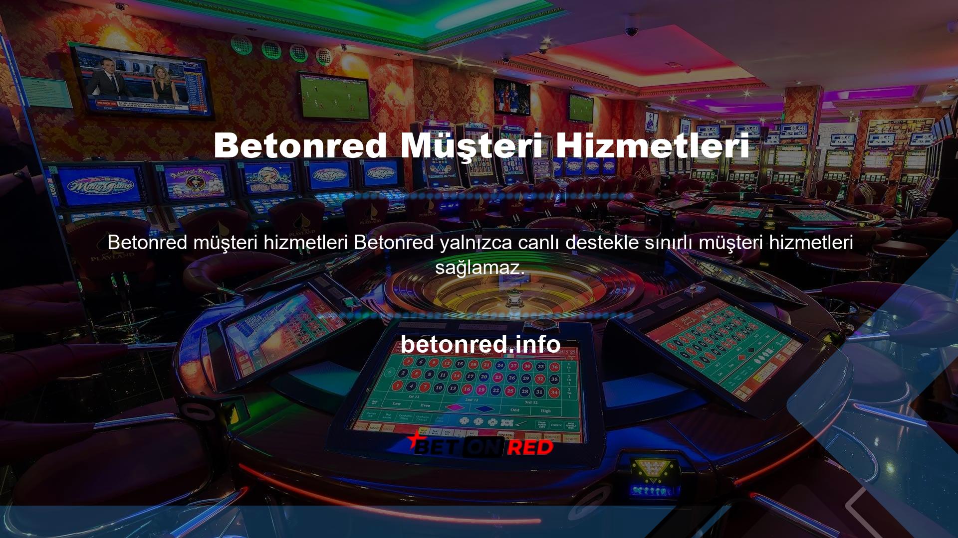 Tam tersine Türk casino pazarındaki en kapsamlı iletişim standartlarını sunmaktadır